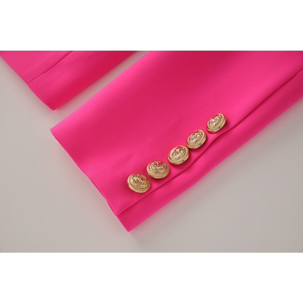 New Double Breasted Blazer Coats Women Fashion Party Club Clothes Long Sleeves Sequin Shinny Jackets Luxury Oversized
