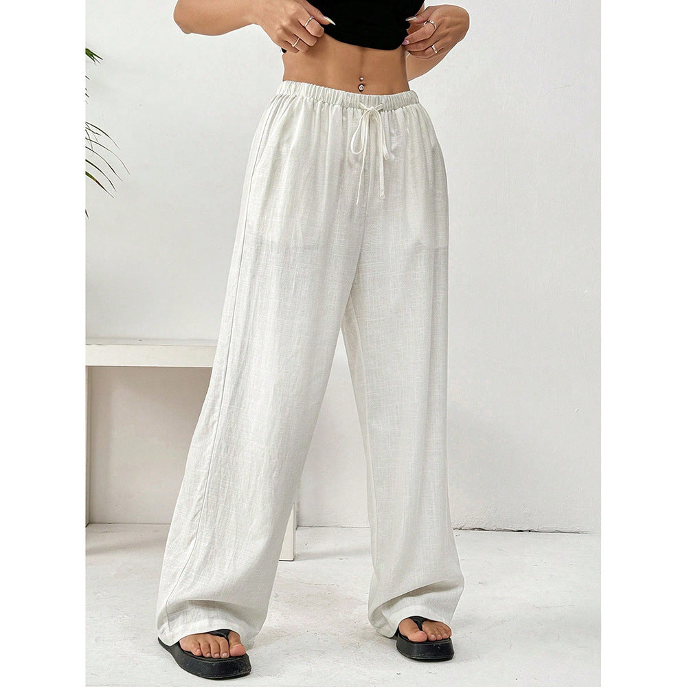 Casual Loose Wide-Leg Straight Pants for Women