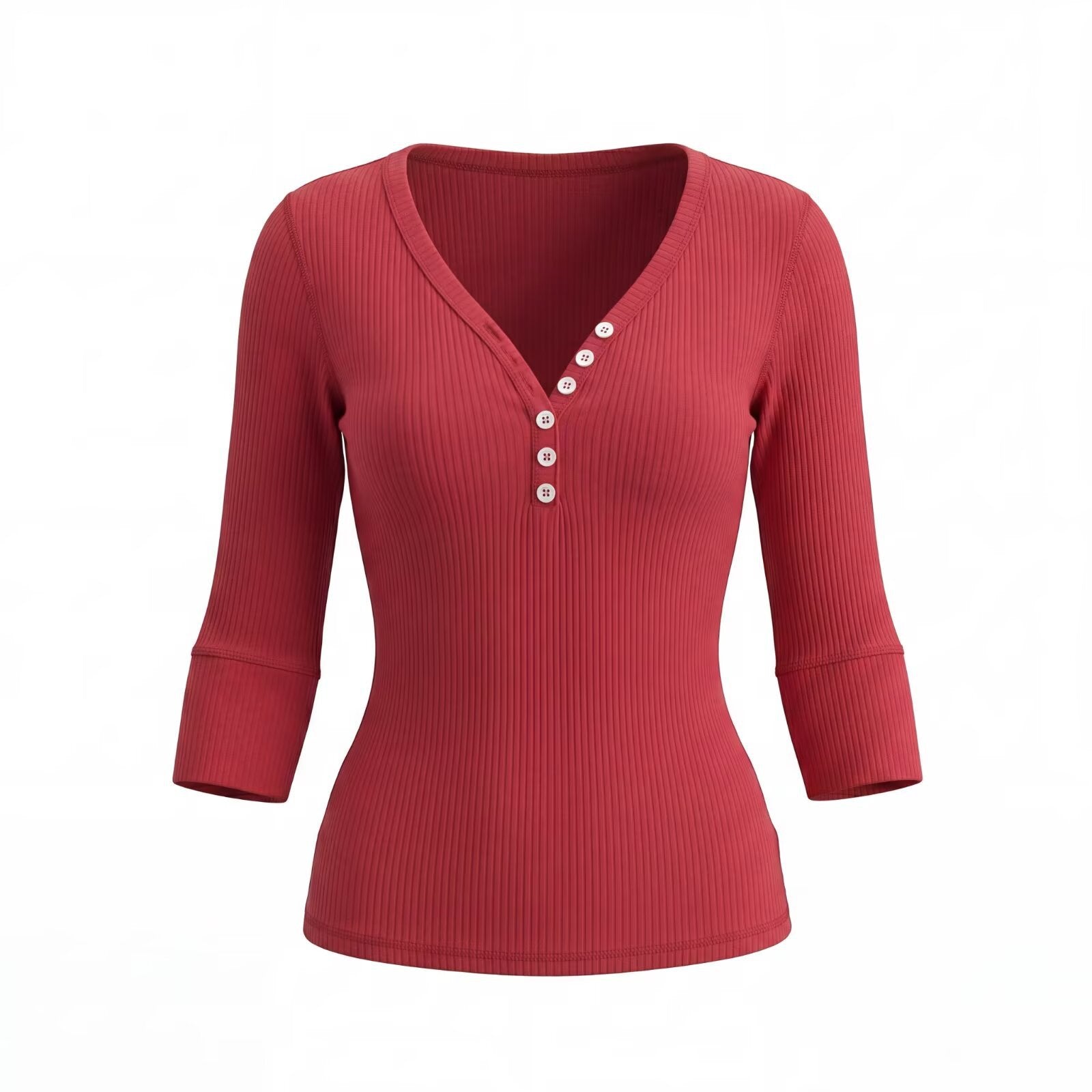 V-neck top for women
