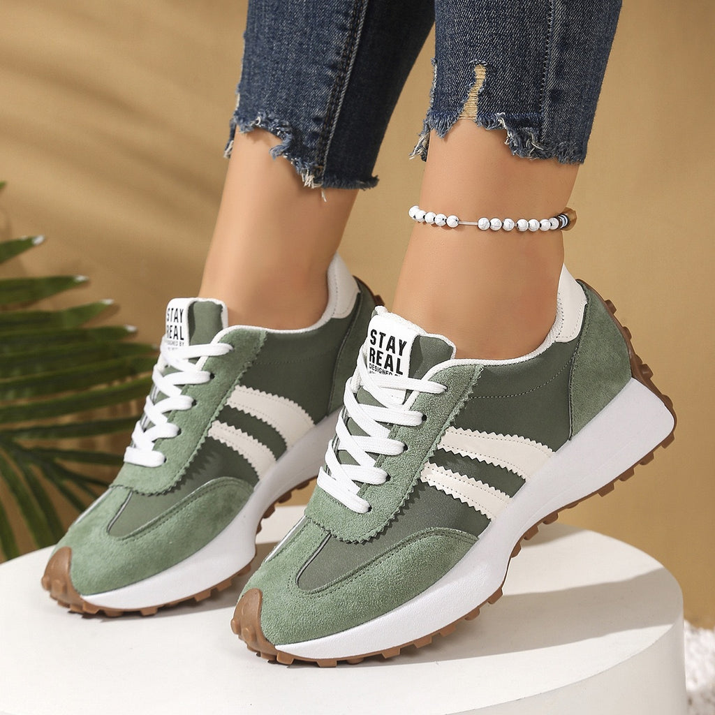 Slim Waist Dad Shoes Women Chunky Sole Casual Student Sneakers Athletic Shoes for Women