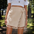 Strap Cross Short Skirt for Women