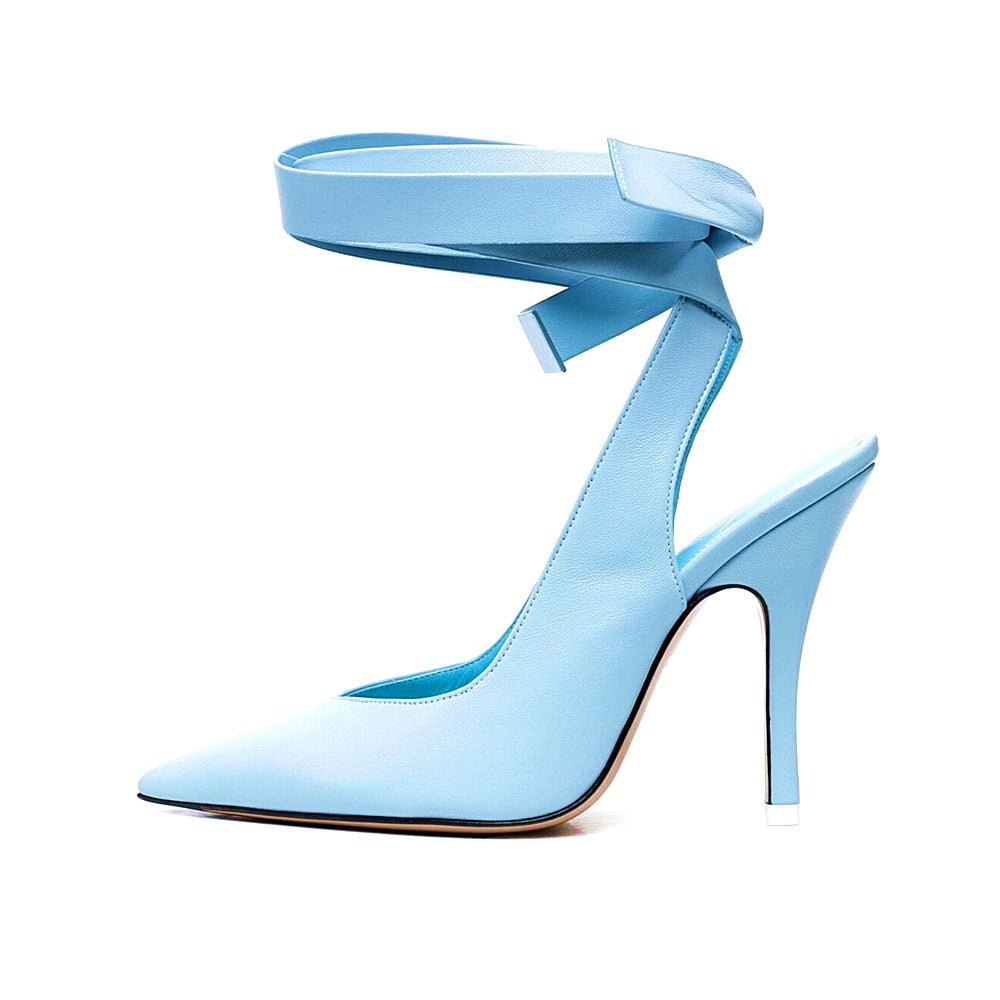 processing time:3-5 days after placing orders--Pointed Toe Slingback Stiletto Sandals New Summer Women Shoes Low-top Fashion Large Size High-heeled Shoes Gift for Girl