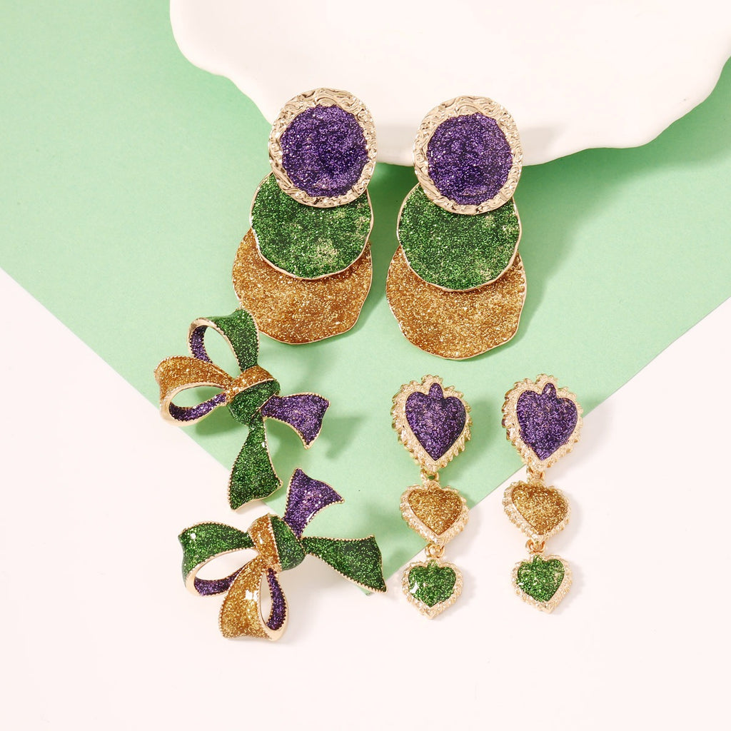 Love geometric trend versatile earring jewelry for women
