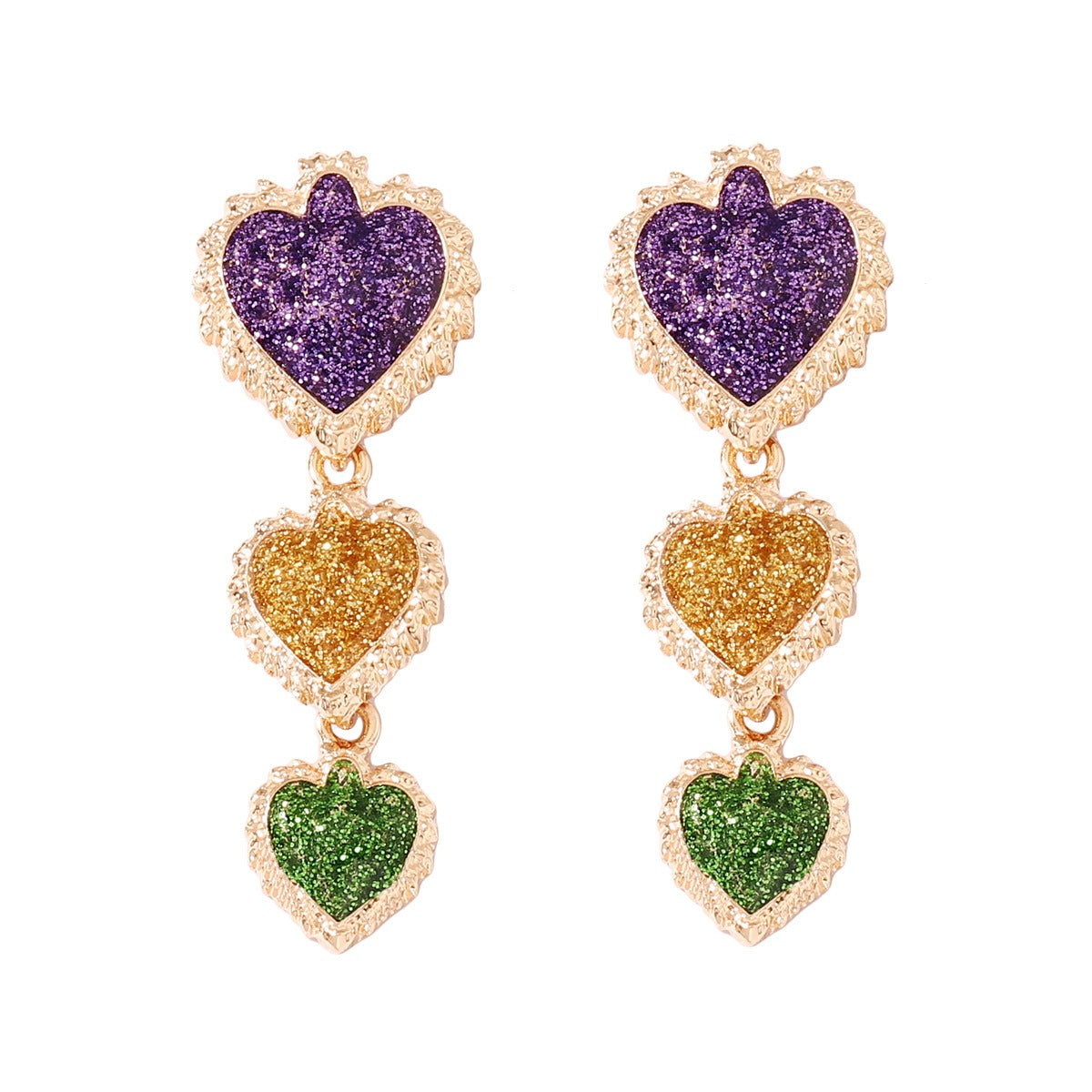 Love geometric trend versatile earring jewelry for women