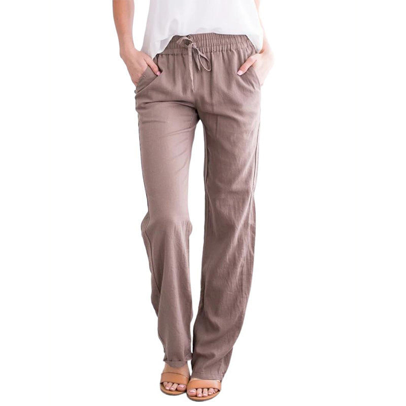 Casual Loose Wide Leg Long Pants for Women