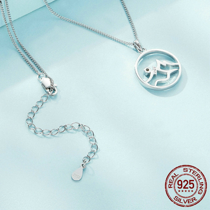 Dashan necklace s925 pure silver jewelry