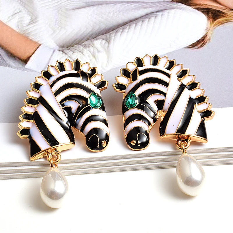 Fashion Trend Metal Earrings Statement Fine Drop Earring High-quality Jewelry Accessories For Women