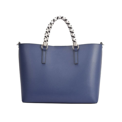 Sac à main de luxe en cuir lisse pour femme Maria Carla