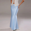 Embracing elastic polyester fish tail skirt for women