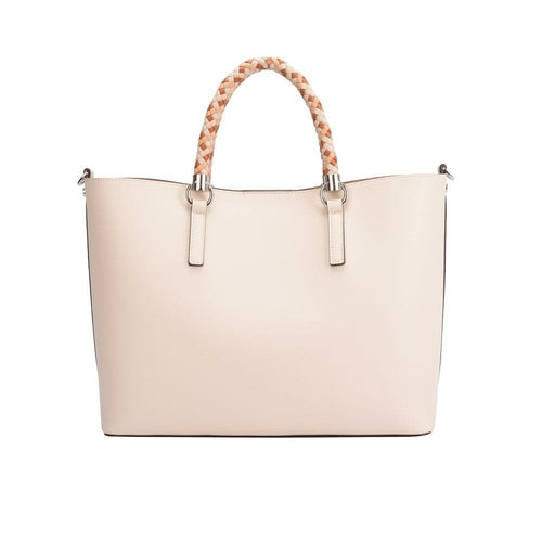 Sac à main de luxe en cuir lisse pour femme Maria Carla
