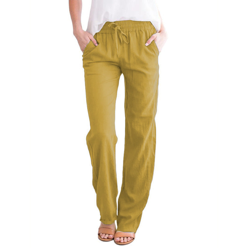 Casual Loose Wide Leg Long Pants for Women
