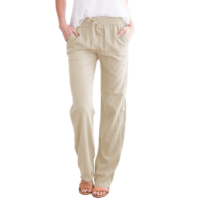 Casual Loose Wide Leg Long Pants for Women