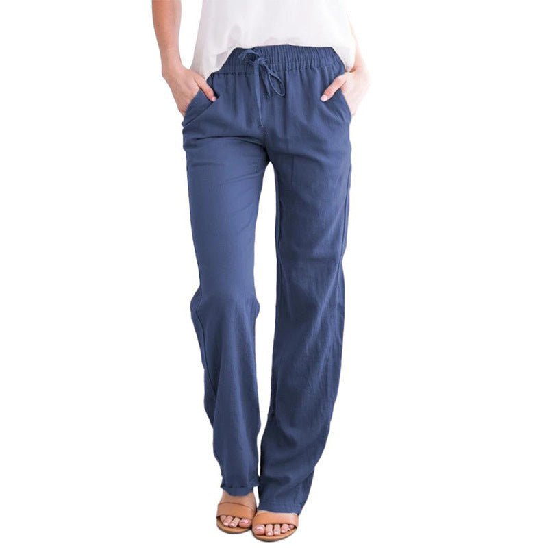 Casual Loose Wide Leg Long Pants for Women