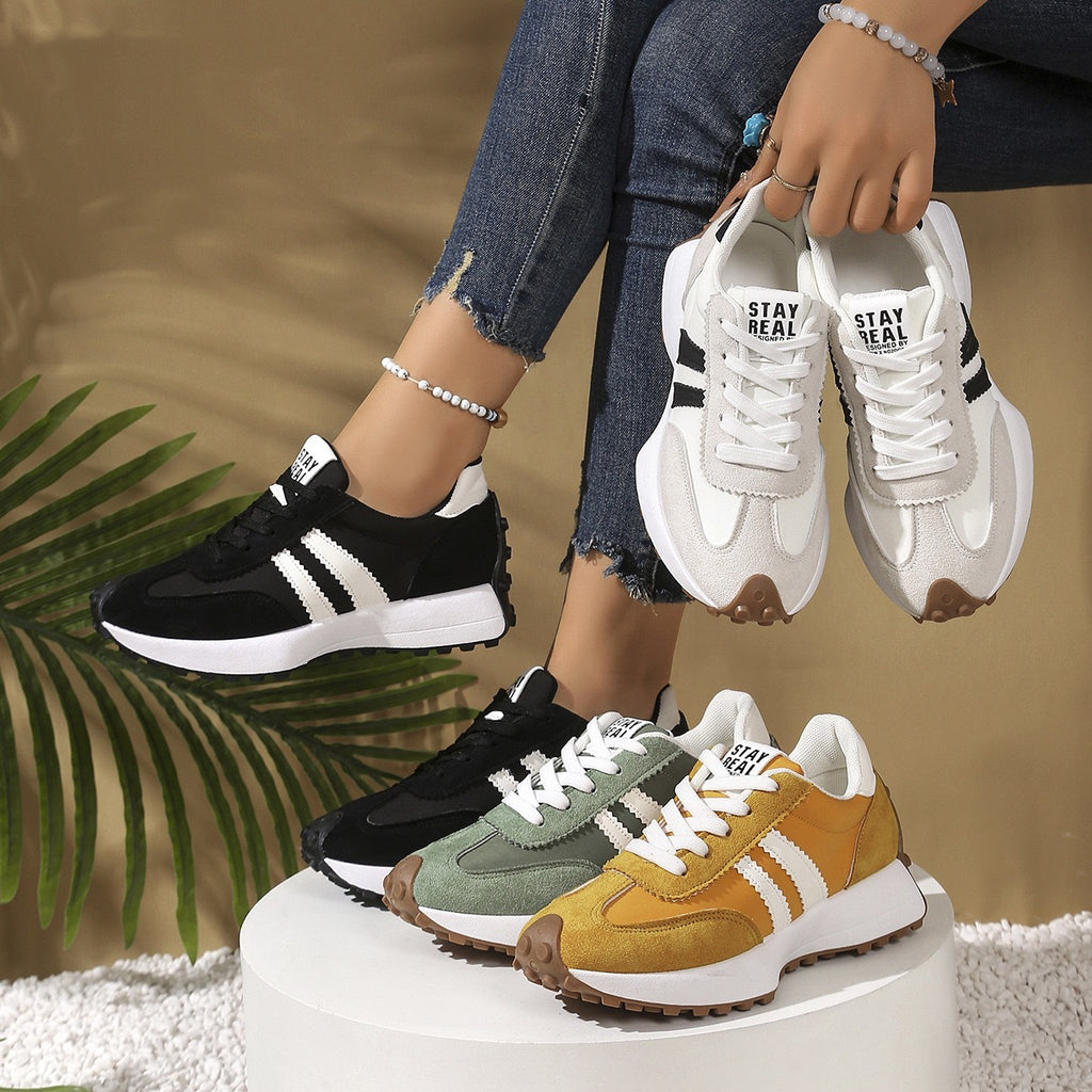 Slim Waist Dad Shoes Women Chunky Sole Casual Student Sneakers Athletic Shoes for Women
