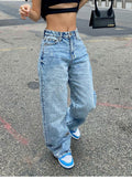 Slim fit denim pants for women