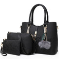 3pcs Leather Bags Handbags Women Famous Brand Shoulder Bag Female Casual Tote Women Messenger Bag Set Bolsas