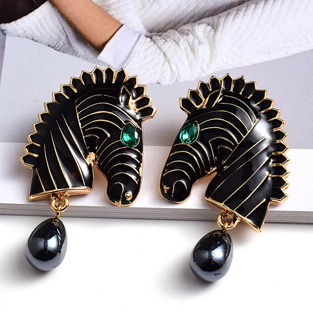 Fashion Trend Metal Earrings Statement Fine Drop Earring High-quality Jewelry Accessories For Women