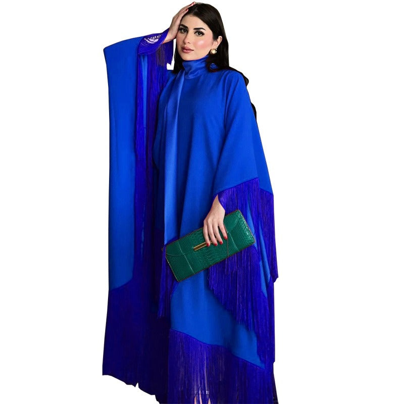 Women Fashion Loose  Batwing Sleeve Party Evening Dresses