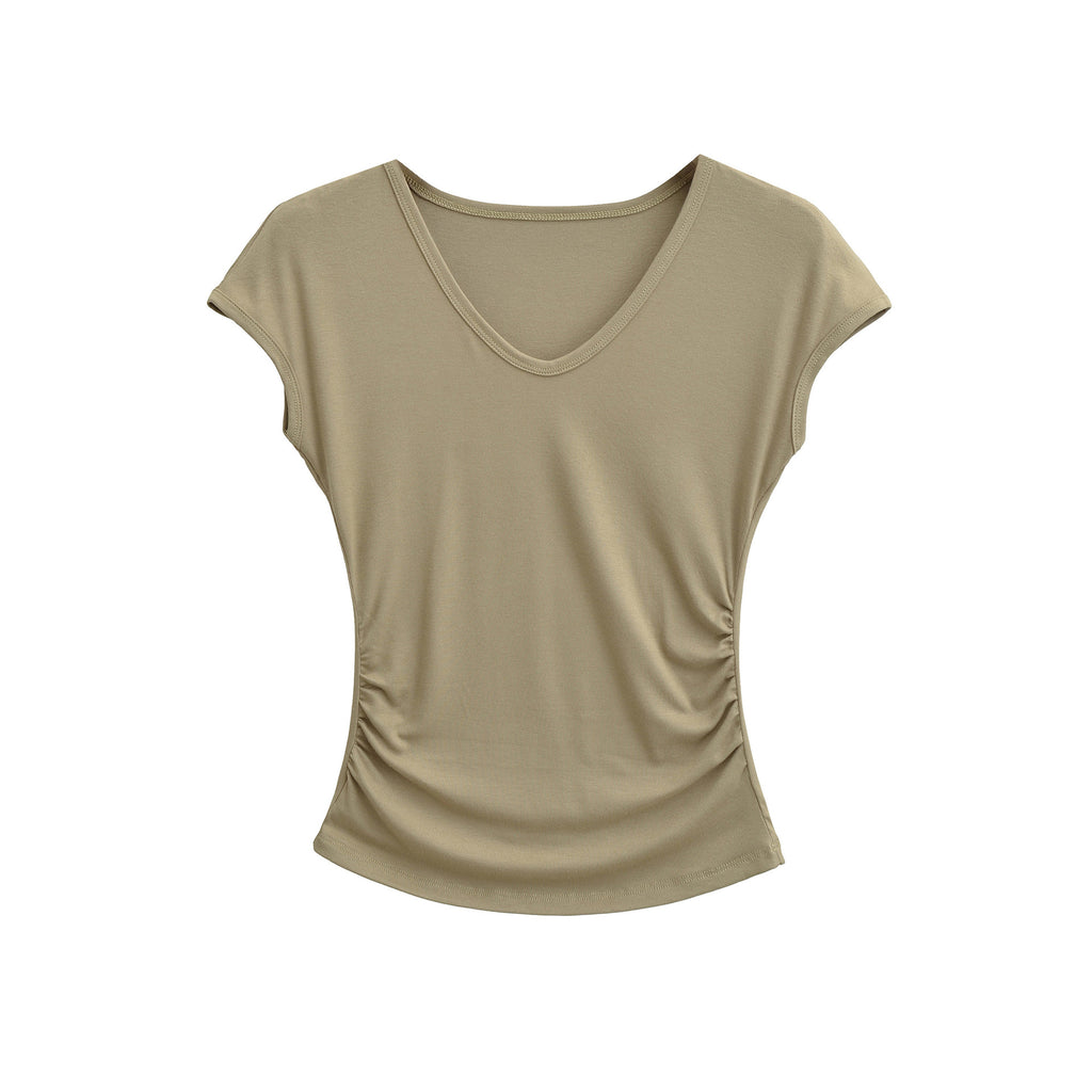 V-neck top for women