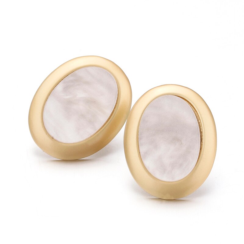 AENSOA Vintage Big Stud Earrings For Women boucle d'oreille Jewelry Classic Wholesale Retro Fashion Earring Jewelry brincos