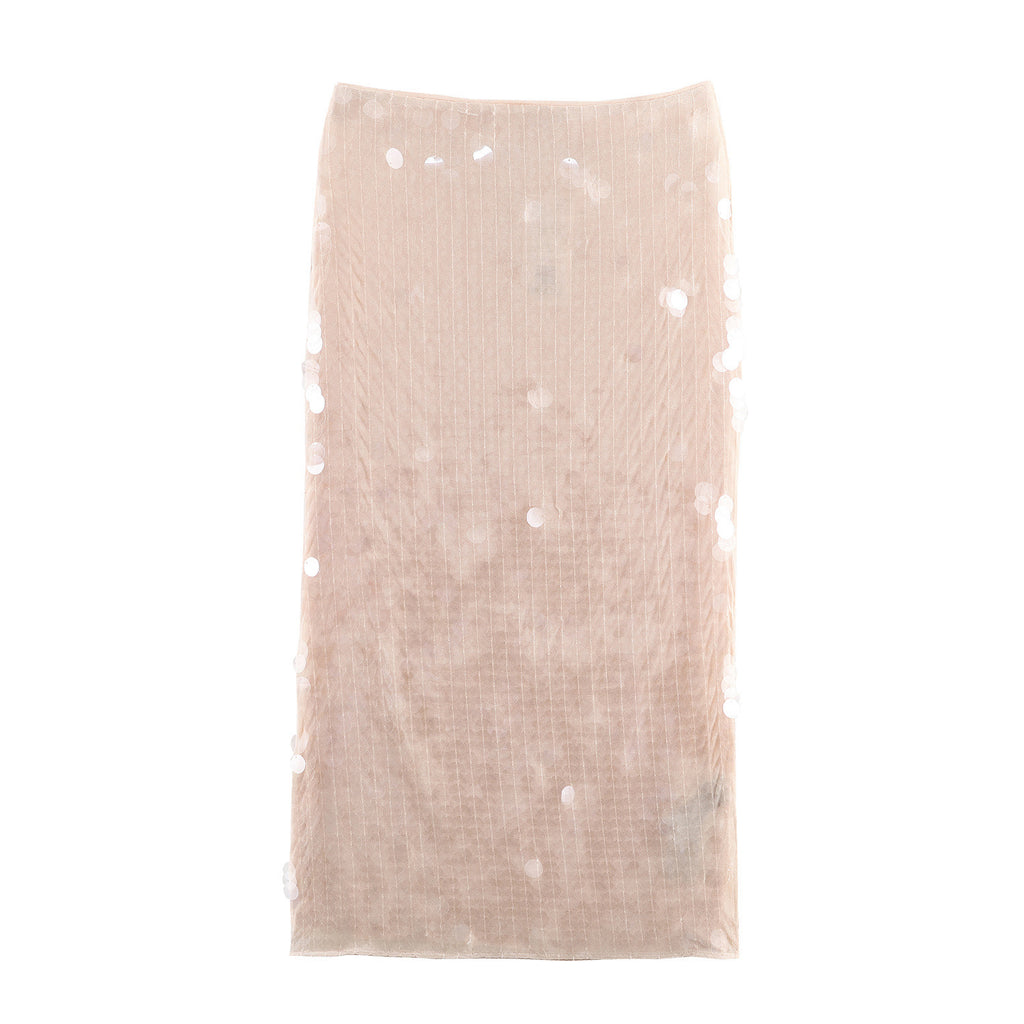 Sequin Mid-Length Skirt for Women, Fashionable and Versatile