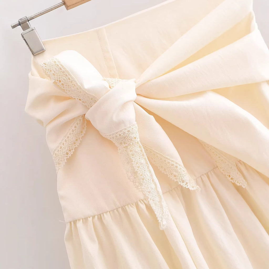 Canopy scarf design half skirt for women