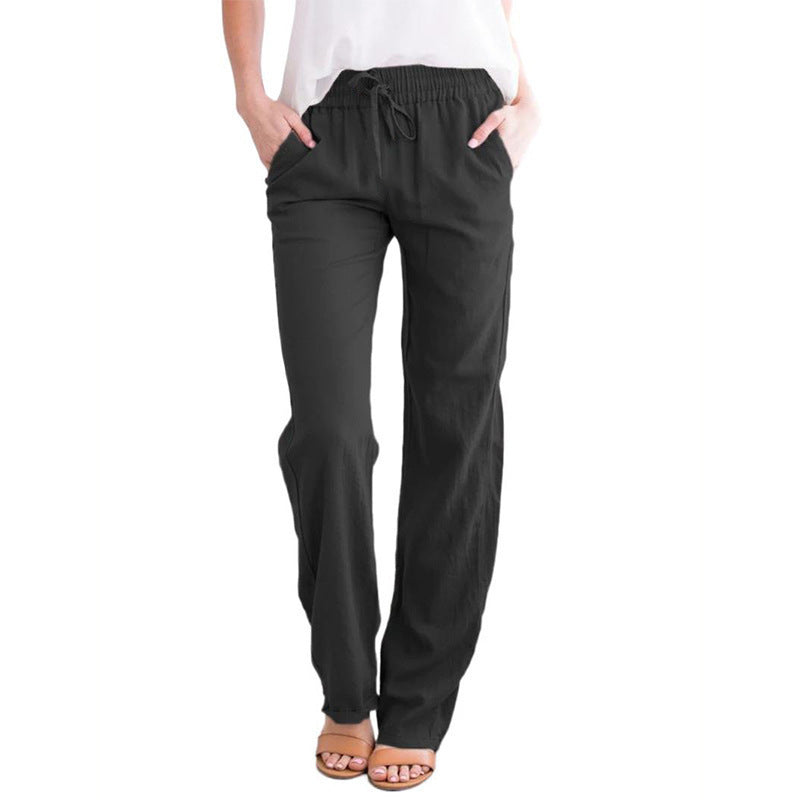 Casual Loose Wide Leg Long Pants for Women