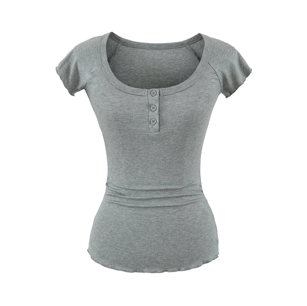 U-neck top for women