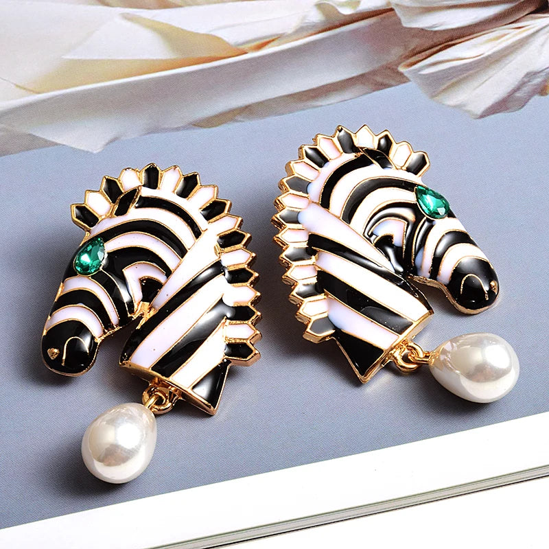 Fashion Trend Metal Earrings Statement Fine Drop Earring High-quality Jewelry Accessories For Women