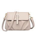High Quality Ruched Shoulder Bag Soft Leather Luxury Handbag Women Bags Designer Crossbody Bag Female Fashion Messenger Bag