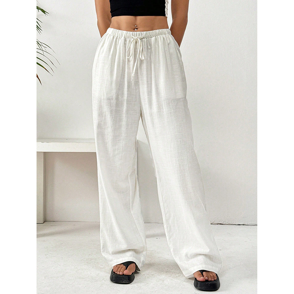 Casual Loose Wide-Leg Straight Pants for Women