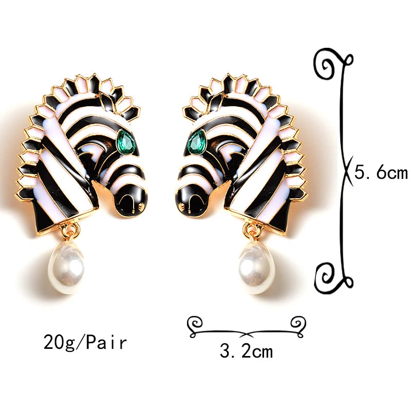 Fashion Trend Metal Earrings Statement Fine Drop Earring High-quality Jewelry Accessories For Women