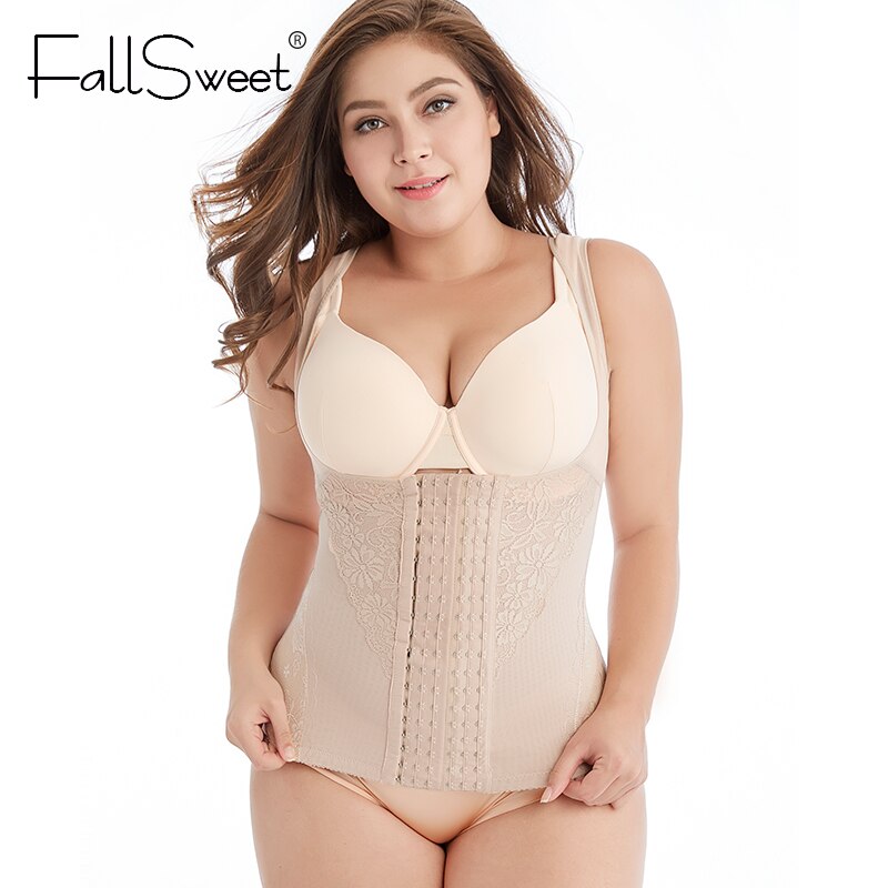 FallSweet Shapewear Corset Women Waiste Trainer Body Shaper Lifter Slimming Waist Trainer S to 4XL 5XL 6XL