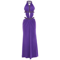 Elegant Sexy Hollow-Out Back High-Waist Dress for Women