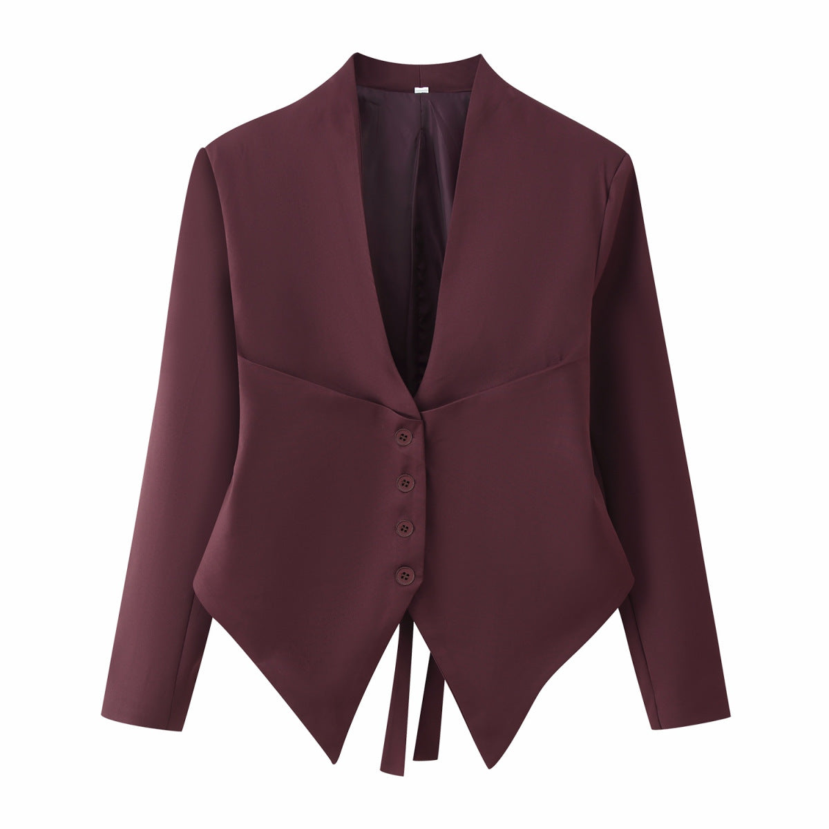 Chic Slim-Fitting Blazer Coat for Women
