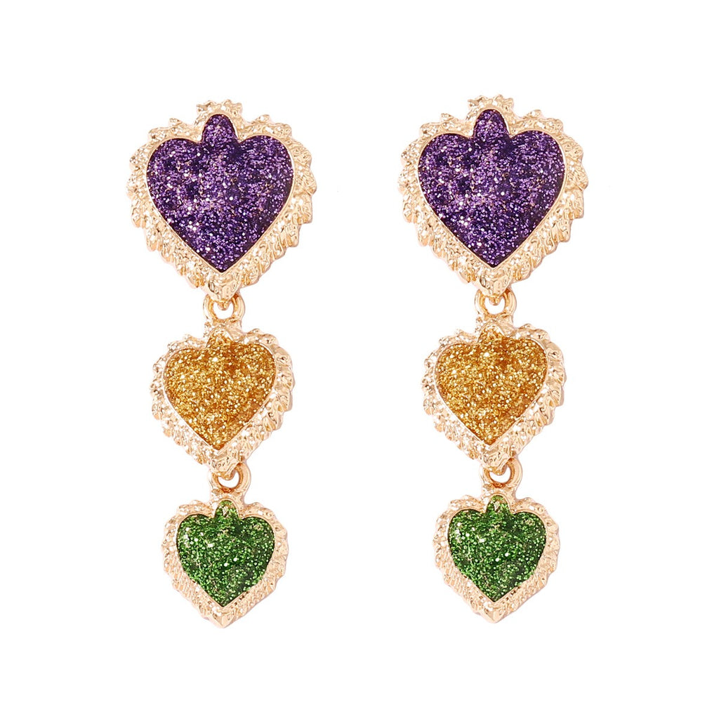 Love geometric trend versatile earring jewelry for women