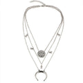 Rscvonm Women Necklace tassel Statement Necklaces Pendants Vintage Jewelry Multi Layers Long Necklace Tassel pendant Necklace