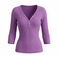 V-neck top for women
