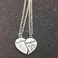Mother And Daughter Necklace Jewelry Zinc Alloy Best Friends Choker Necklace For Women Mother's Day Gifts