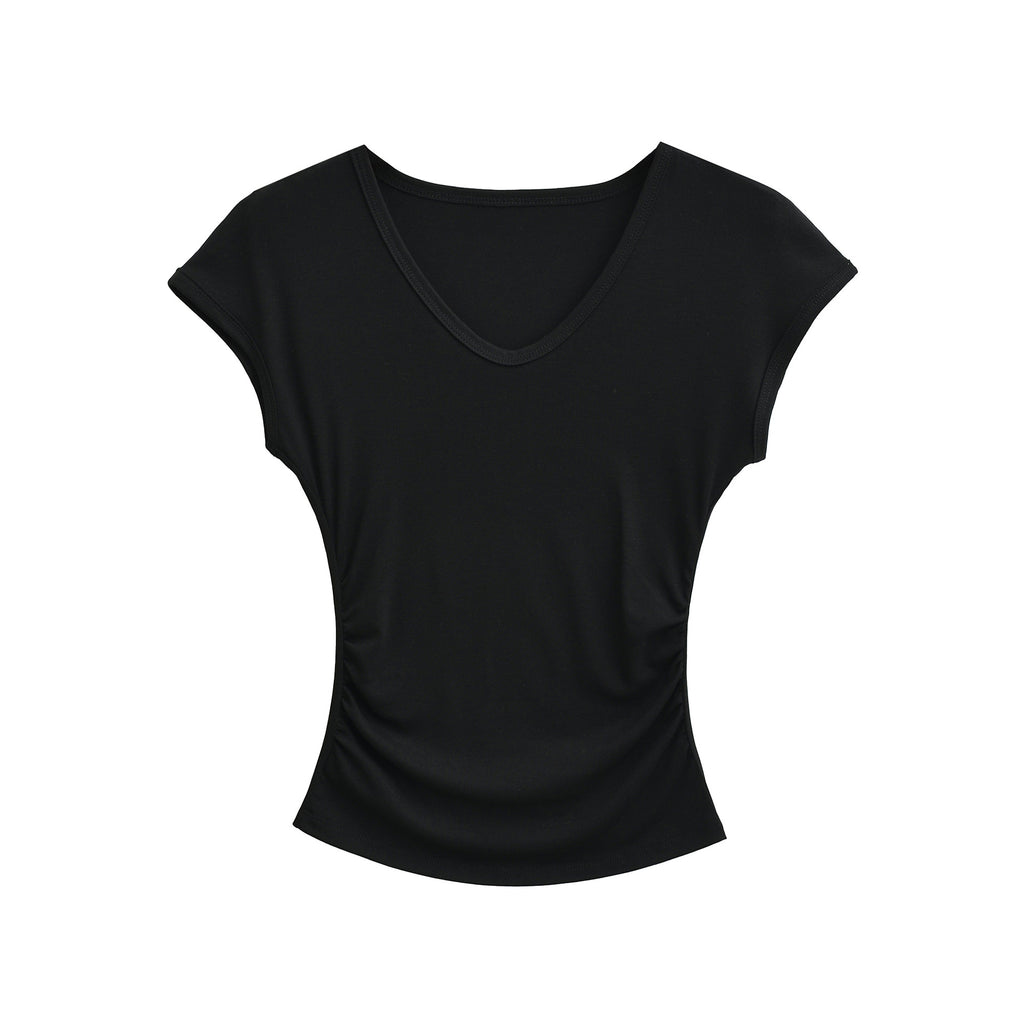 V-neck top for women