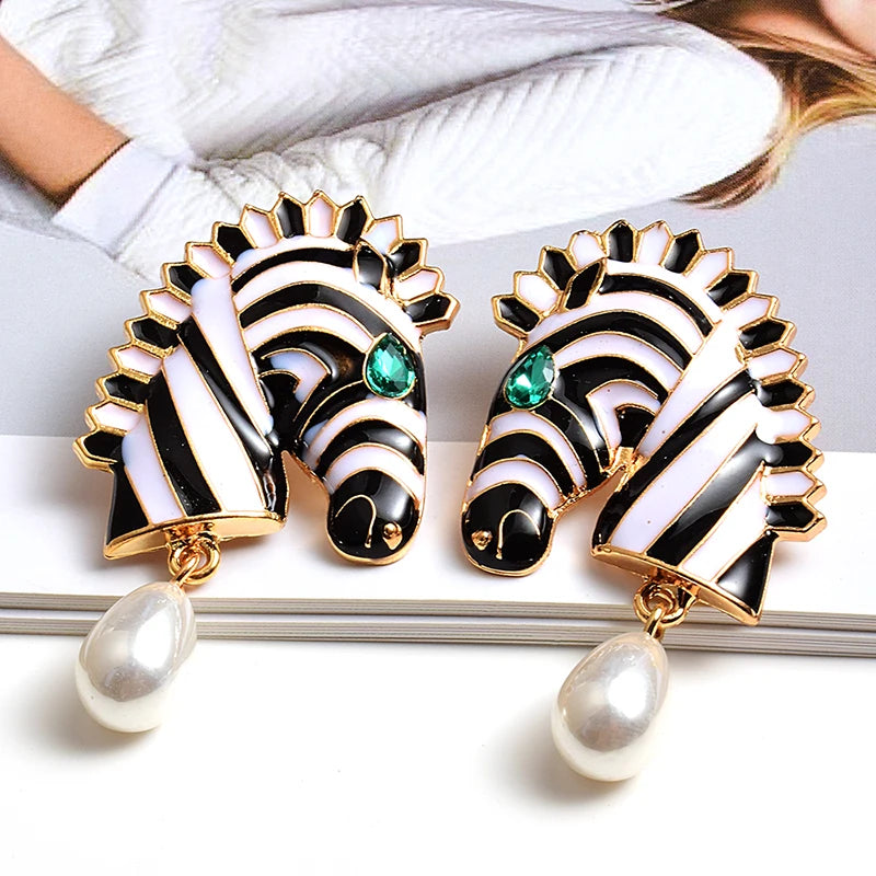 Fashion Trend Metal Earrings Statement Fine Drop Earring High-quality Jewelry Accessories For Women