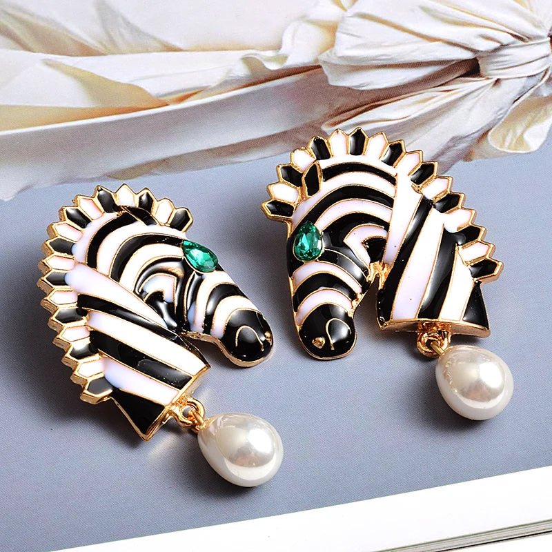 Fashion Trend Metal Earrings Statement Fine Drop Earring High-quality Jewelry Accessories For Women