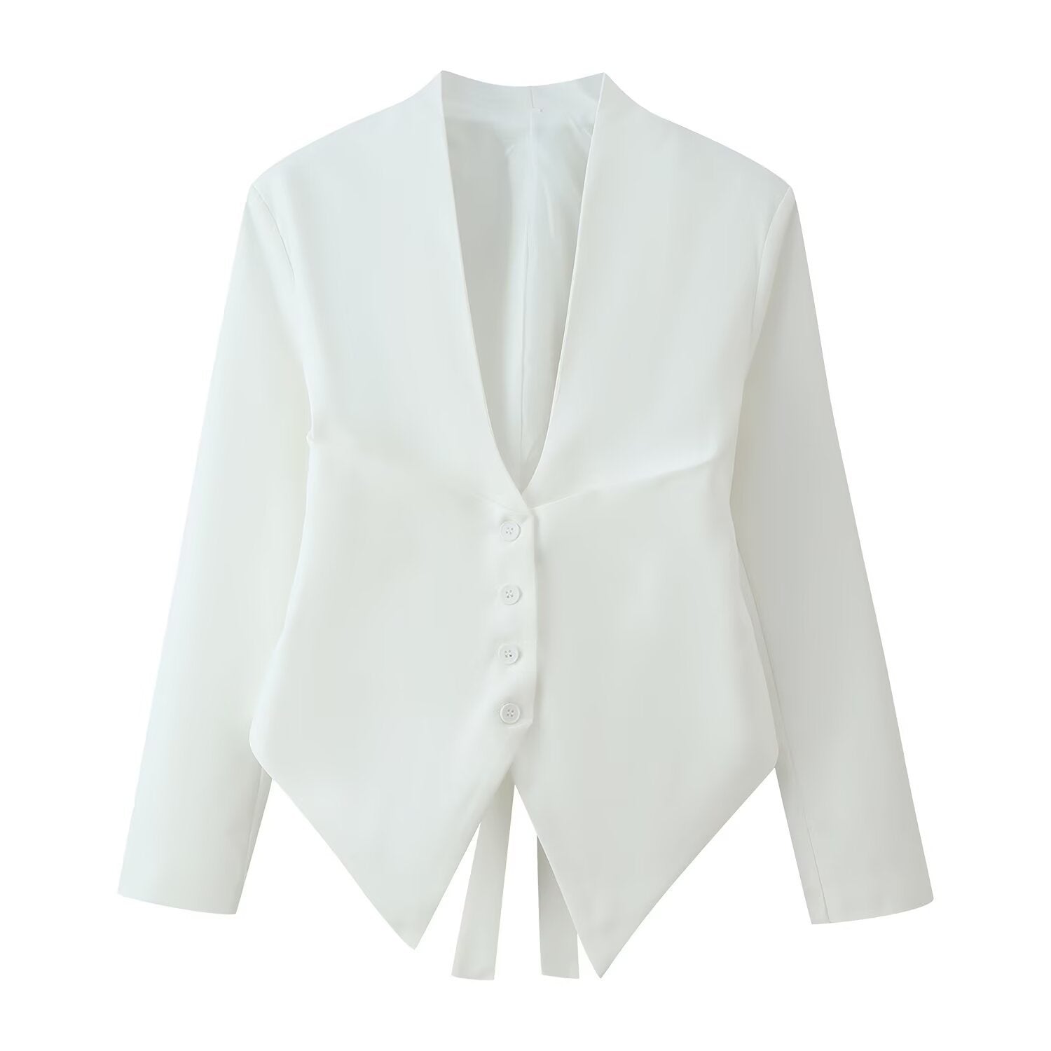 Chic Slim-Fitting Blazer Coat for Women