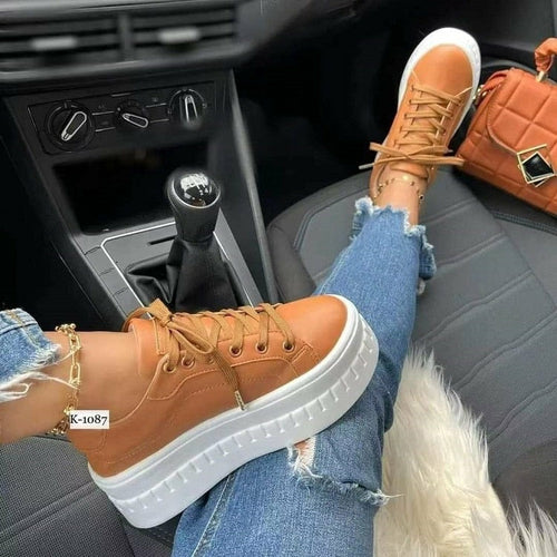 Chaussures plates décontractées pour femmes Baskets plates pour femmes