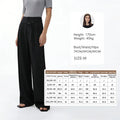 Amii Women's Pants 2026 Summer New Asymmetric Belted Linen Blend Casual Trousers Office Straight Versatile Women Pants 12642083