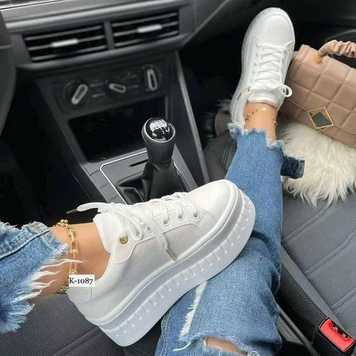 Chaussures plates décontractées pour femmes Baskets plates pour femmes